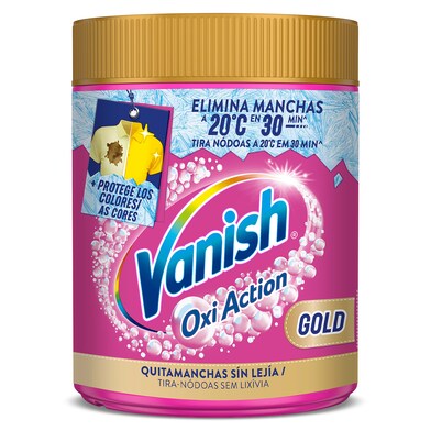 Quitamanchas para ropa de color gold Vanish bote 400 g-0 Quitamanchas para ropa de color gold Vanish bote 400 g-0