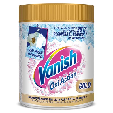 Quitamanchas para ropa blanca gold Vanish bote 400 g-0 Quitamanchas para ropa blanca gold Vanish bote 400 g-0