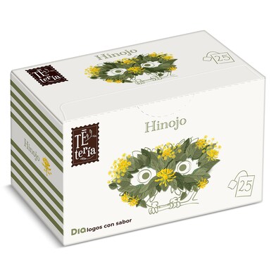 Infusión de hinojo Tetería de Dia caja 25 unidades-0