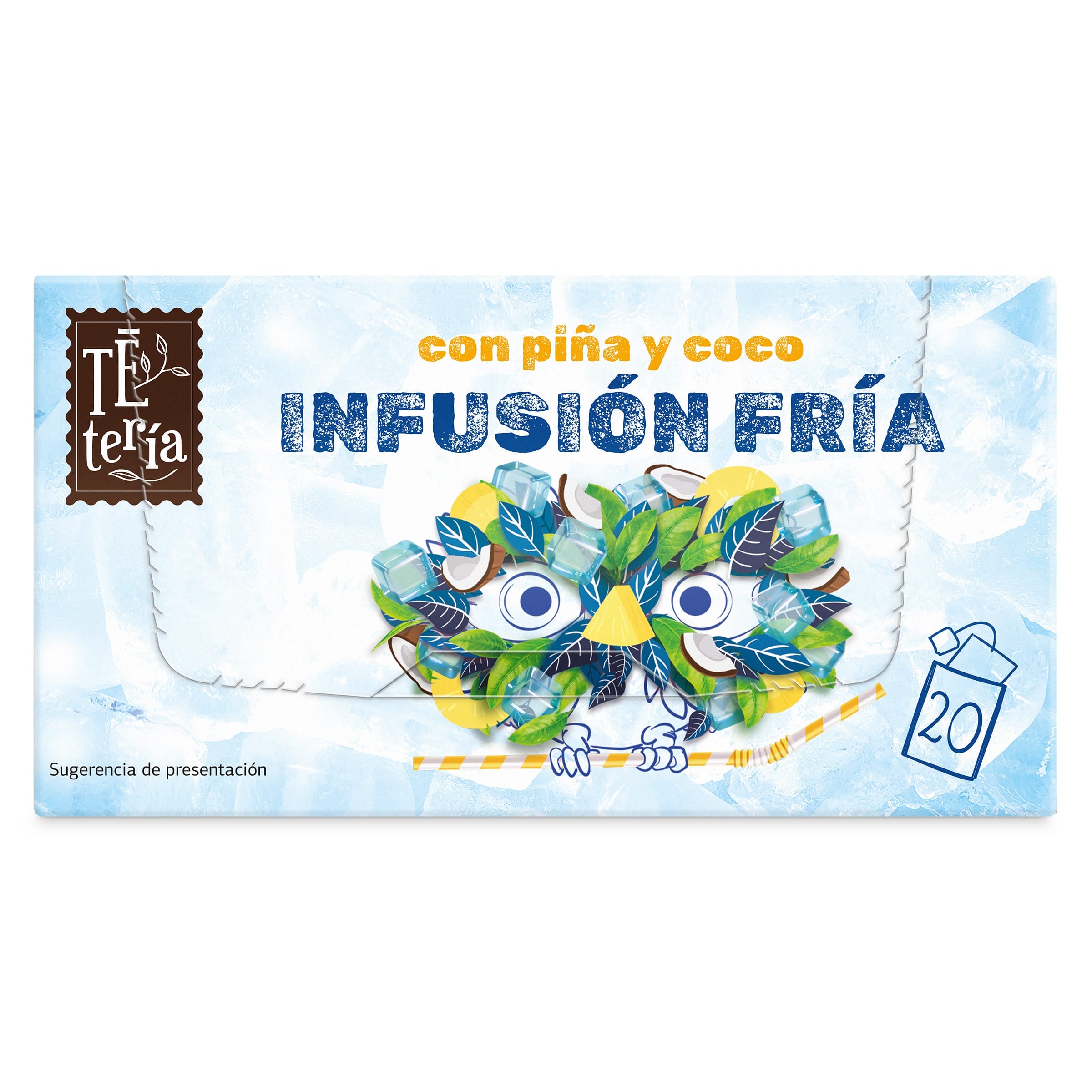 Infusión fría con piña y coco Dia Tetería 20 unidades