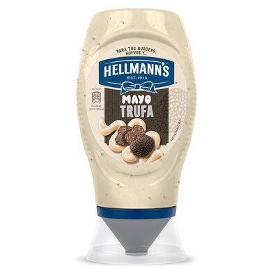 Mayonesa con trufa Hellmanns bote 250 ml-0 Mayonesa con trufa Hellmanns bote 250 ml-0