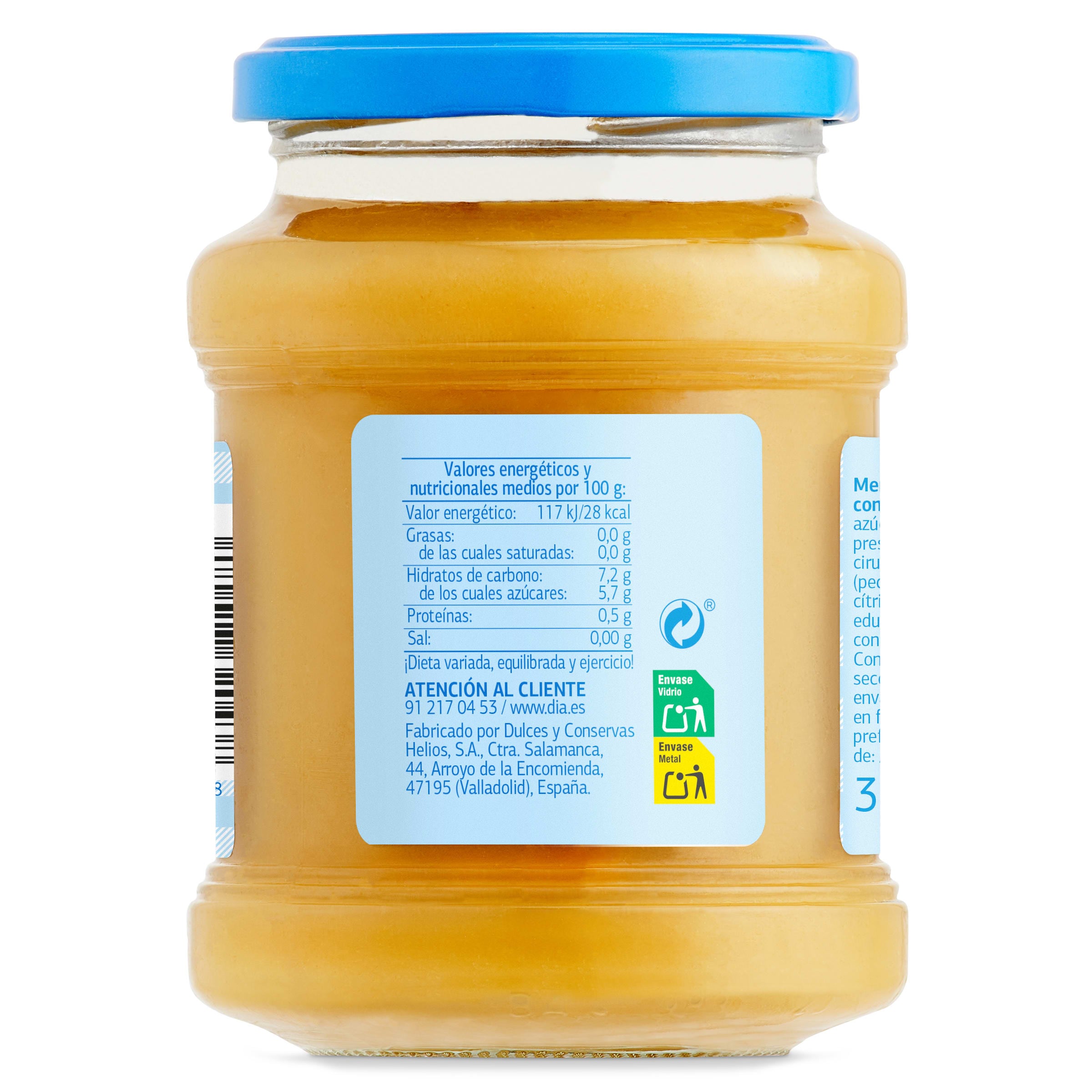 Mermelada de ciruela 0% sin azúcares añadidos Dia Fruticampo 330 g