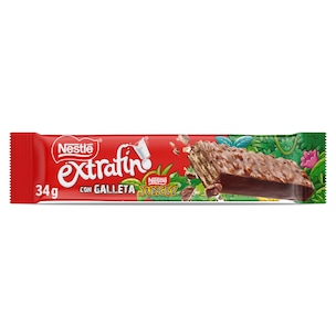 barrita de chocolate y galleta 1 unidad
