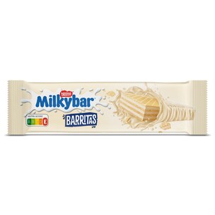 barrita de galleta y chocolate blanco milkybar 1 unidad