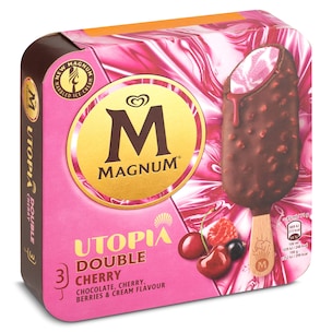 utopia doble cherry 3 unidades 213 g