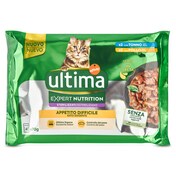 Alimento para gatos esterilizados exigentes Ultima bolsa 280 g