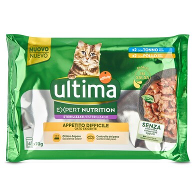 Alimento para gatos esterilizados exigentes Ultima bolsa 280 g-0 Alimento para gatos esterilizados exigentes Ultima bolsa 280 g-0