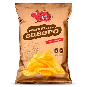 Patatas fritas estilo casero El Gallo Rojo 160 g