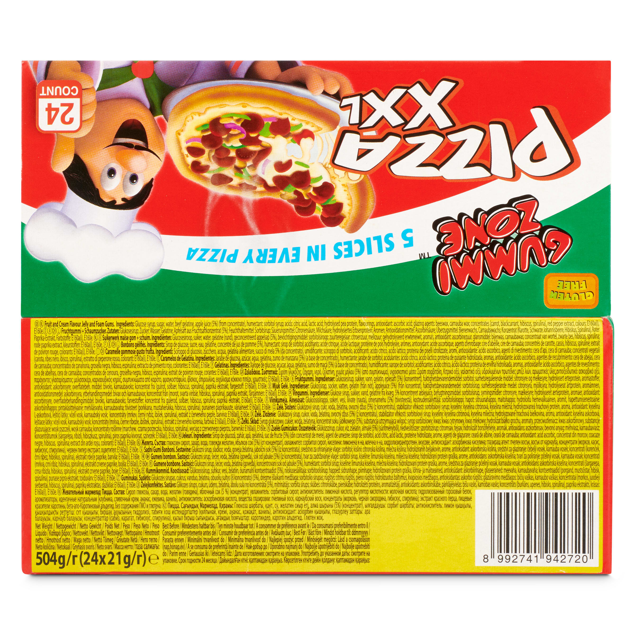 Golosina pizza XXL Gummi zone 21 g