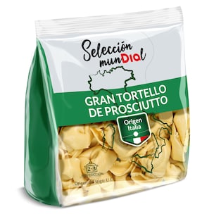 pasta fresca tortello rellena de prosciutto 250 g
