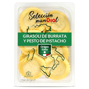 pasta fresca girasoli de burrata y pistacho 250 g
