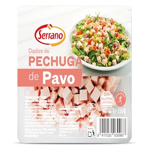pechuga de pavo en dados 150 g