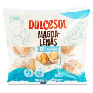 magdalenas 0 azucares anadidos 240 g
