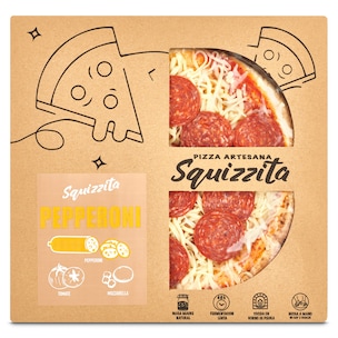 pizza artesana pepperoni 420 g
