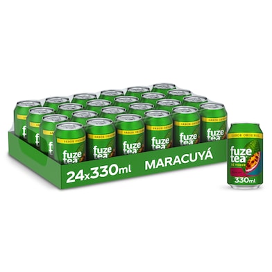 Fuze tea de maracuyá Fuze tea pack 24 x 330 ml-0