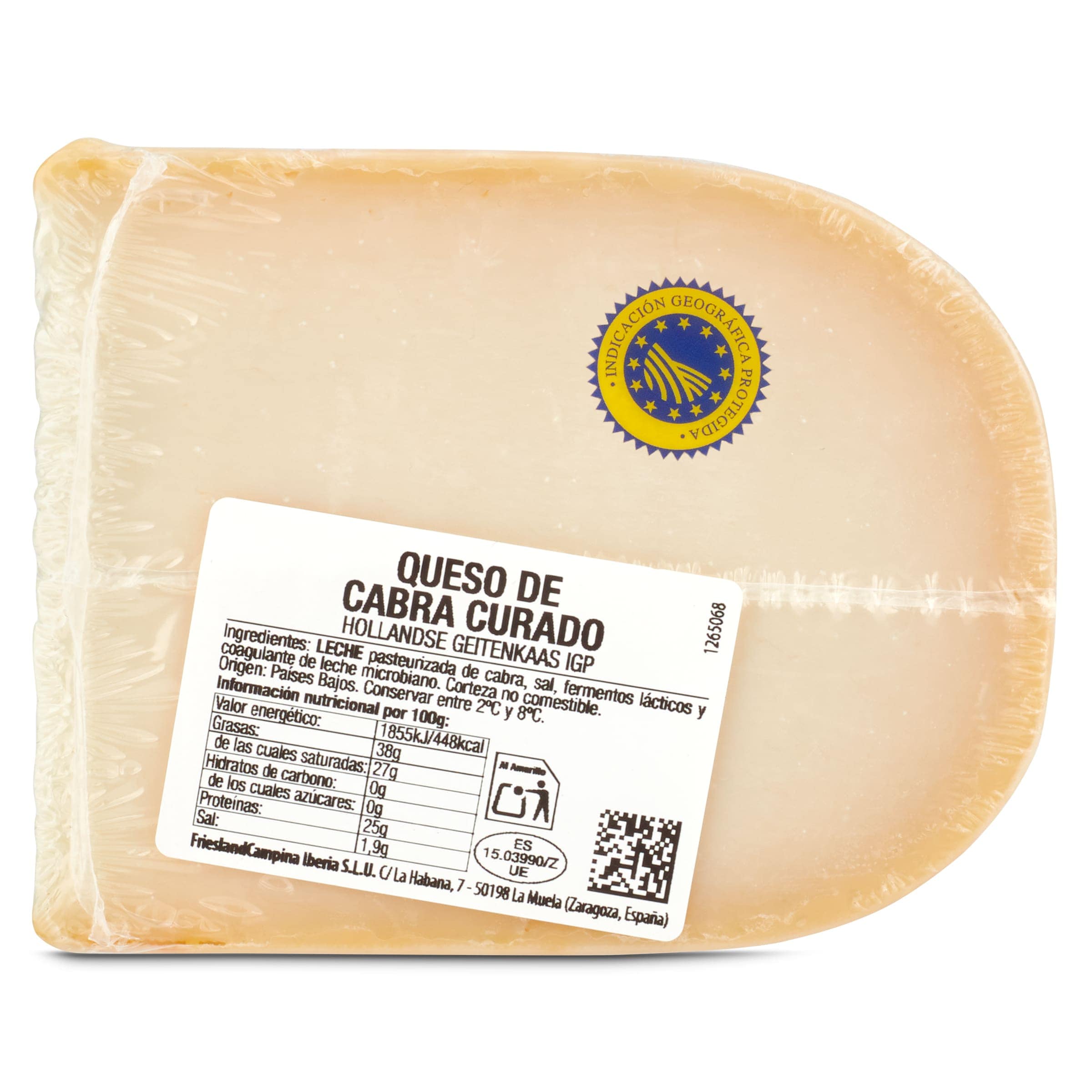 Queso de cabra curado Hollandse Geitenkaas Quesería del Mundo 175 g