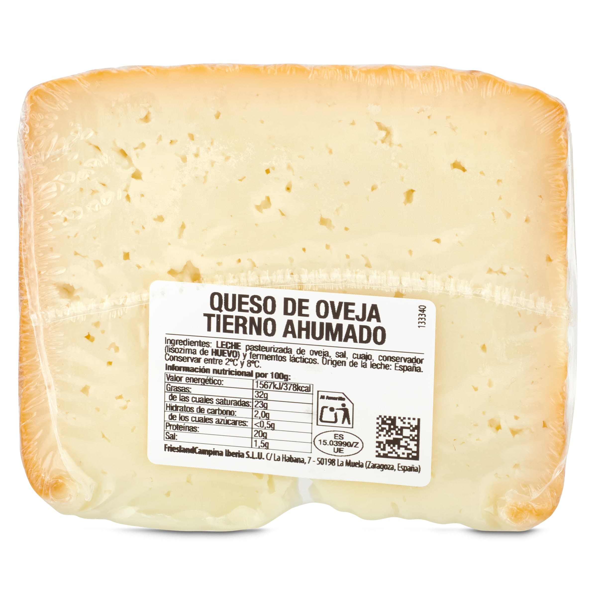 Queso de oveja tierno ahumado Quesería del Mundo 175 g