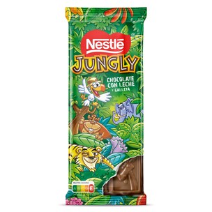 chocolate con leche y galleta jungly 90 g