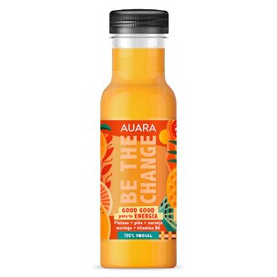 Bebida de zumo energía Auara 330 ml
