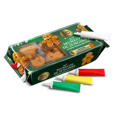 Galletas de jengibre + kit de lápices Dulce Noel Dia envase 211 g-0 Galletas de jengibre + kit de lápices Dulce Noel Dia envase 211 g-0