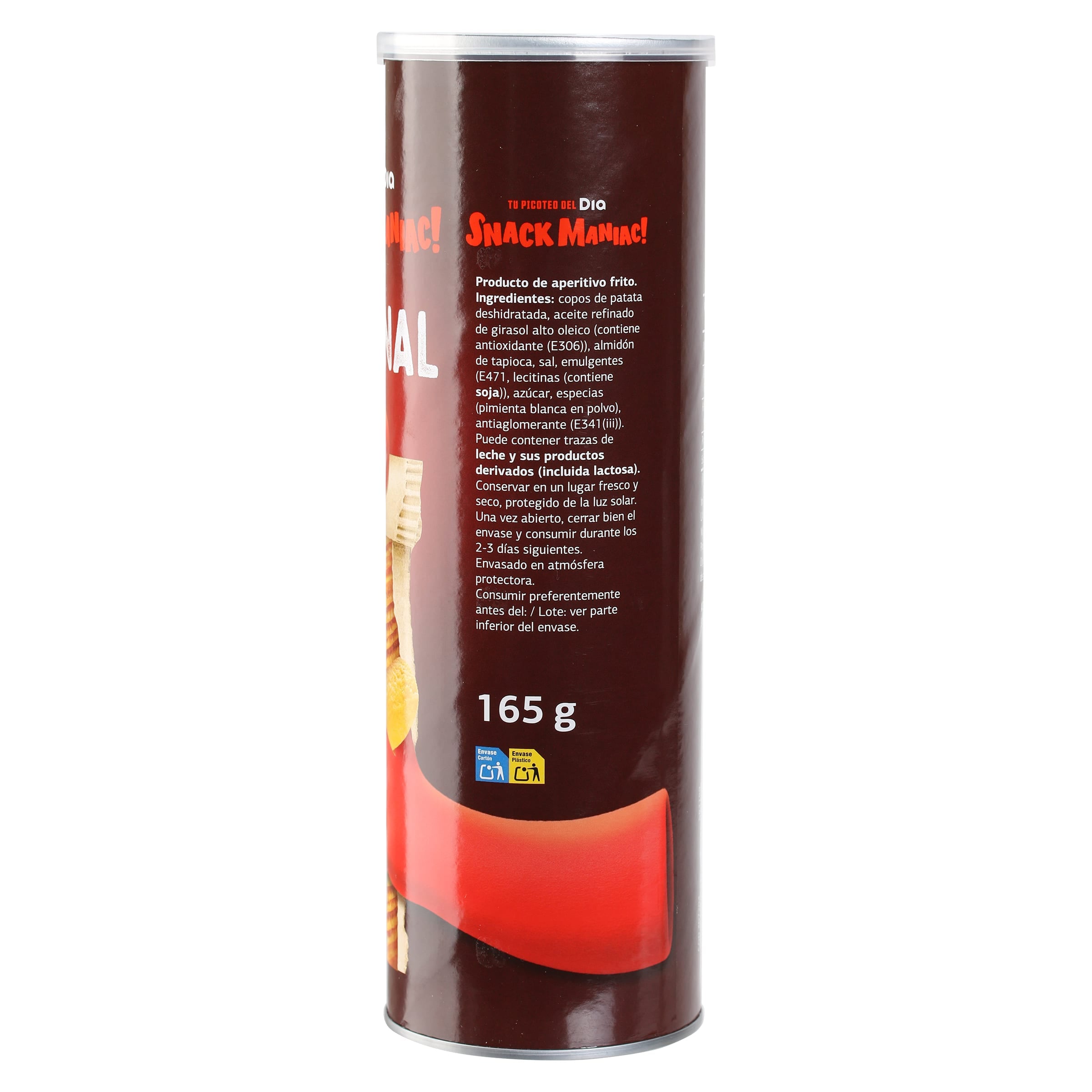 Snack de patata sabor original Dia Snack Maniac 165 g