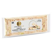 Turrón de almendra con pistacho Dulce Noel Dia estuche 150 g