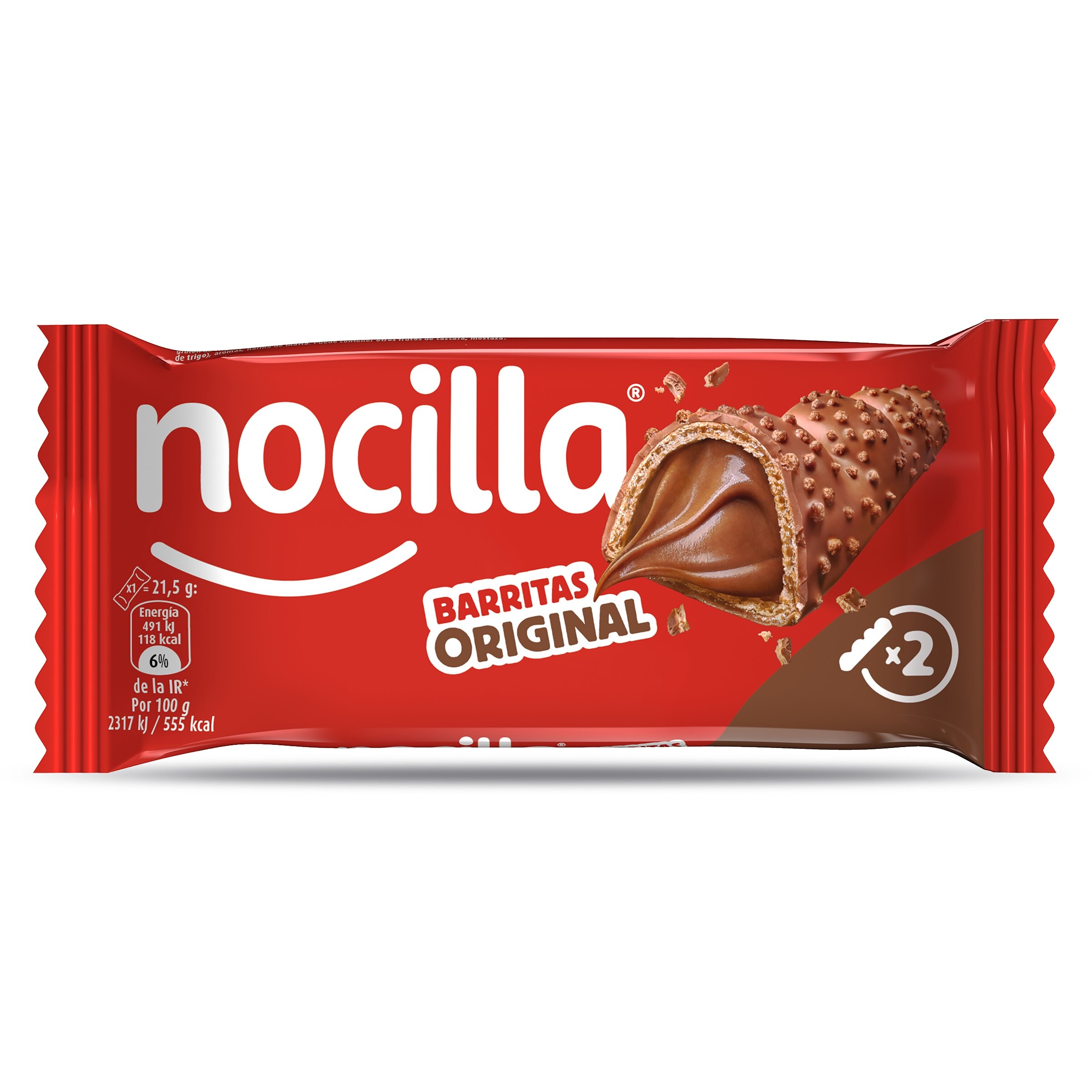 Barritas originales Nocilla bolsa 43 g