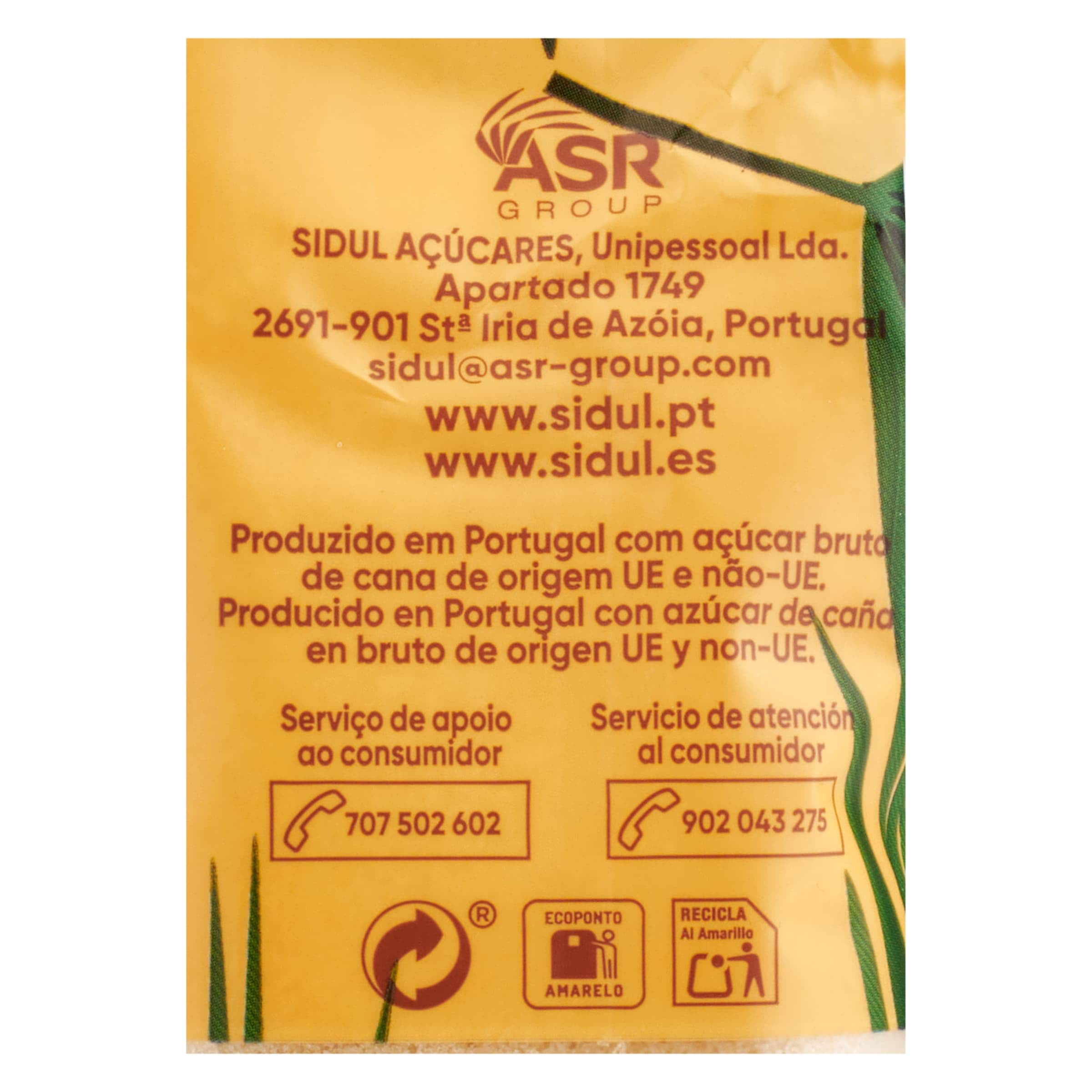 Azúcar amarillo Sidul 500 g
