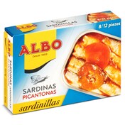 Sardinas picantonas Albo lata 82 g