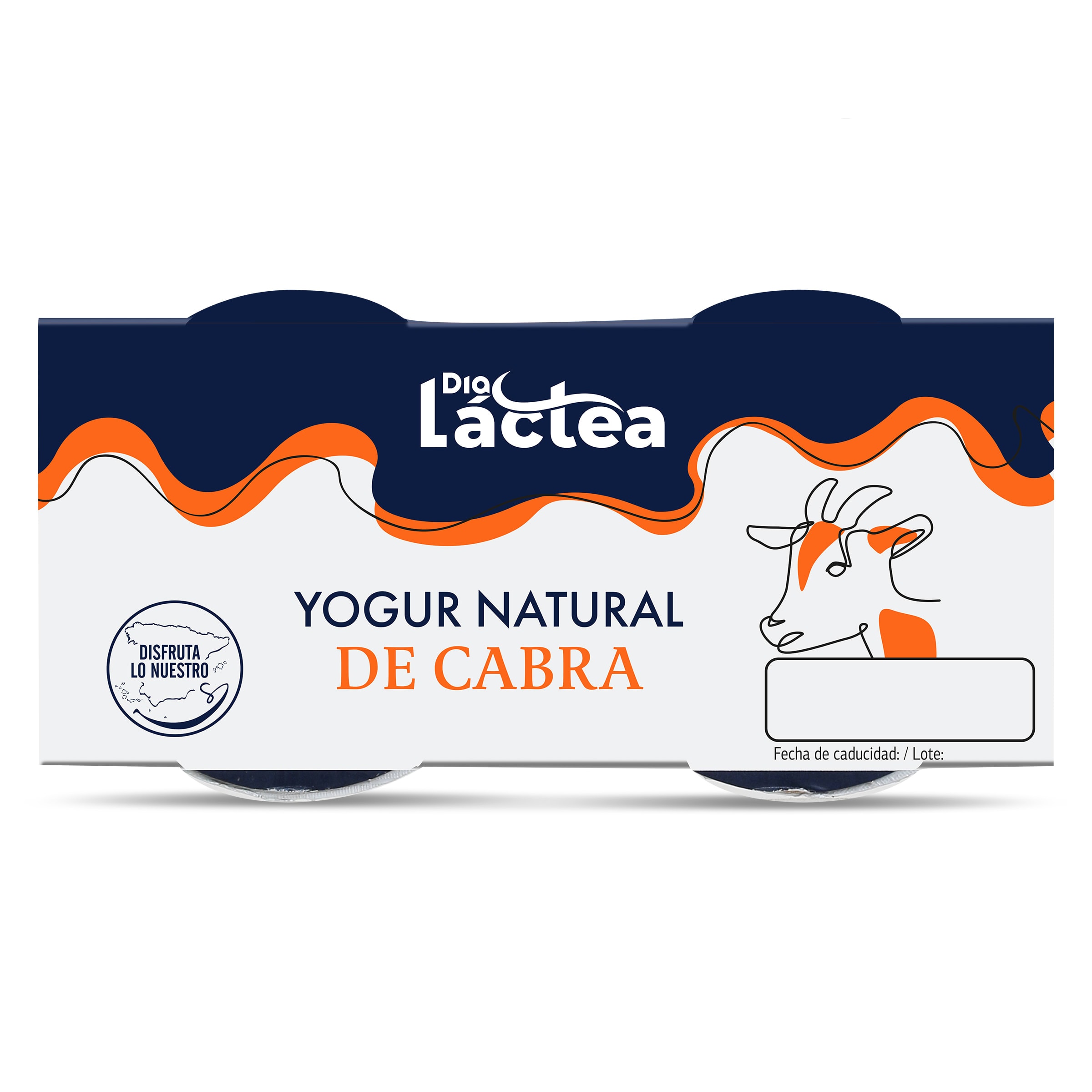 Yogur natural de cabra Dia Láctea 2 x 125 g