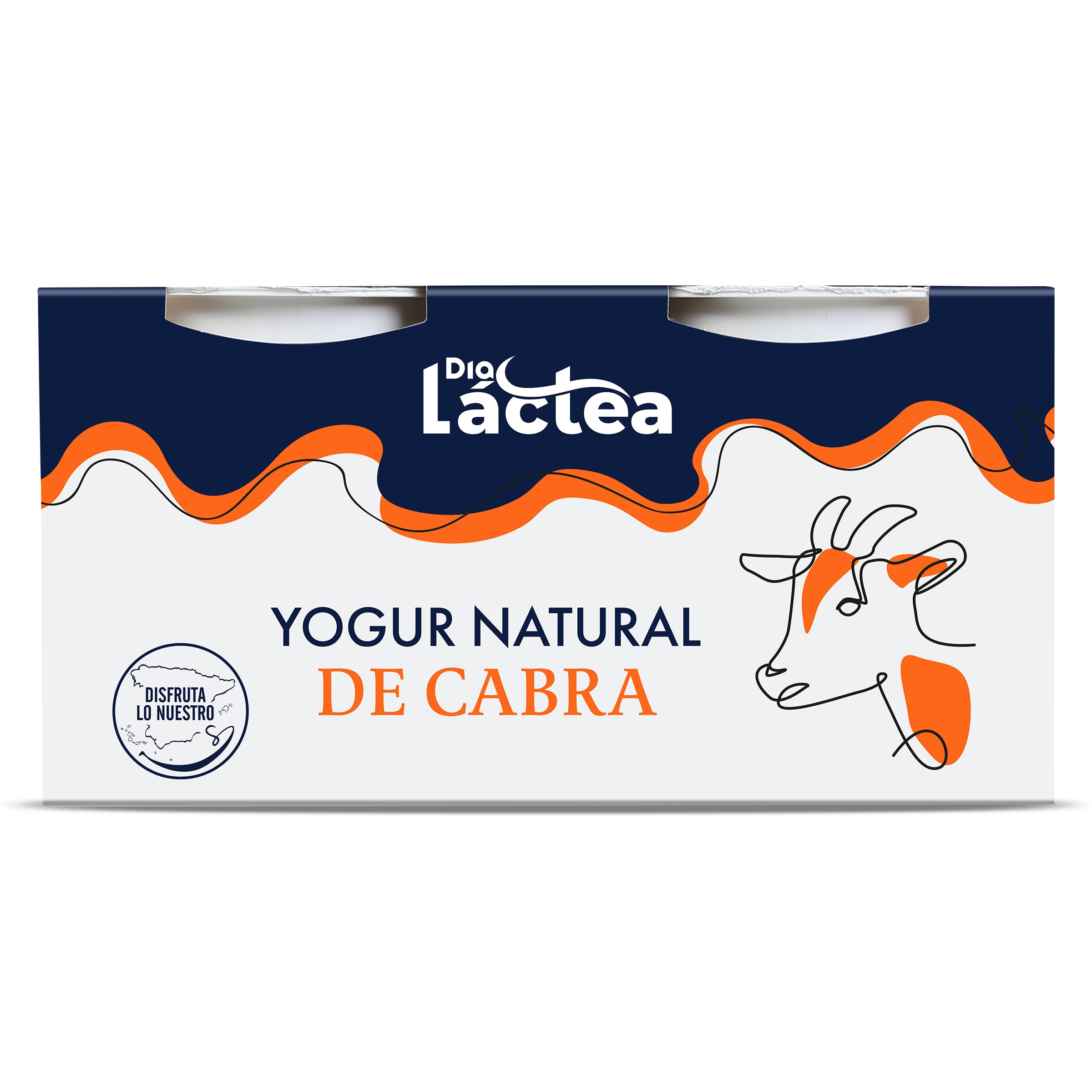 Yogur natural de cabra Dia Láctea 2 x 125 g
