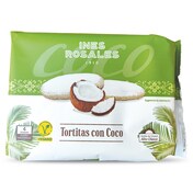 Tortitas con coco Inés Rosales bolsa 120 g