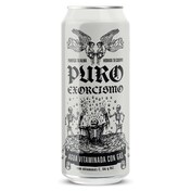 Agua con gas vitaminada Puro Exorcismo lata 50 cl