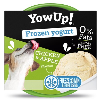 Yogur helado sabor chicken apple Yow up tarrina 110 g-0 Yogur helado sabor chicken apple Yow up tarrina 110 g-0