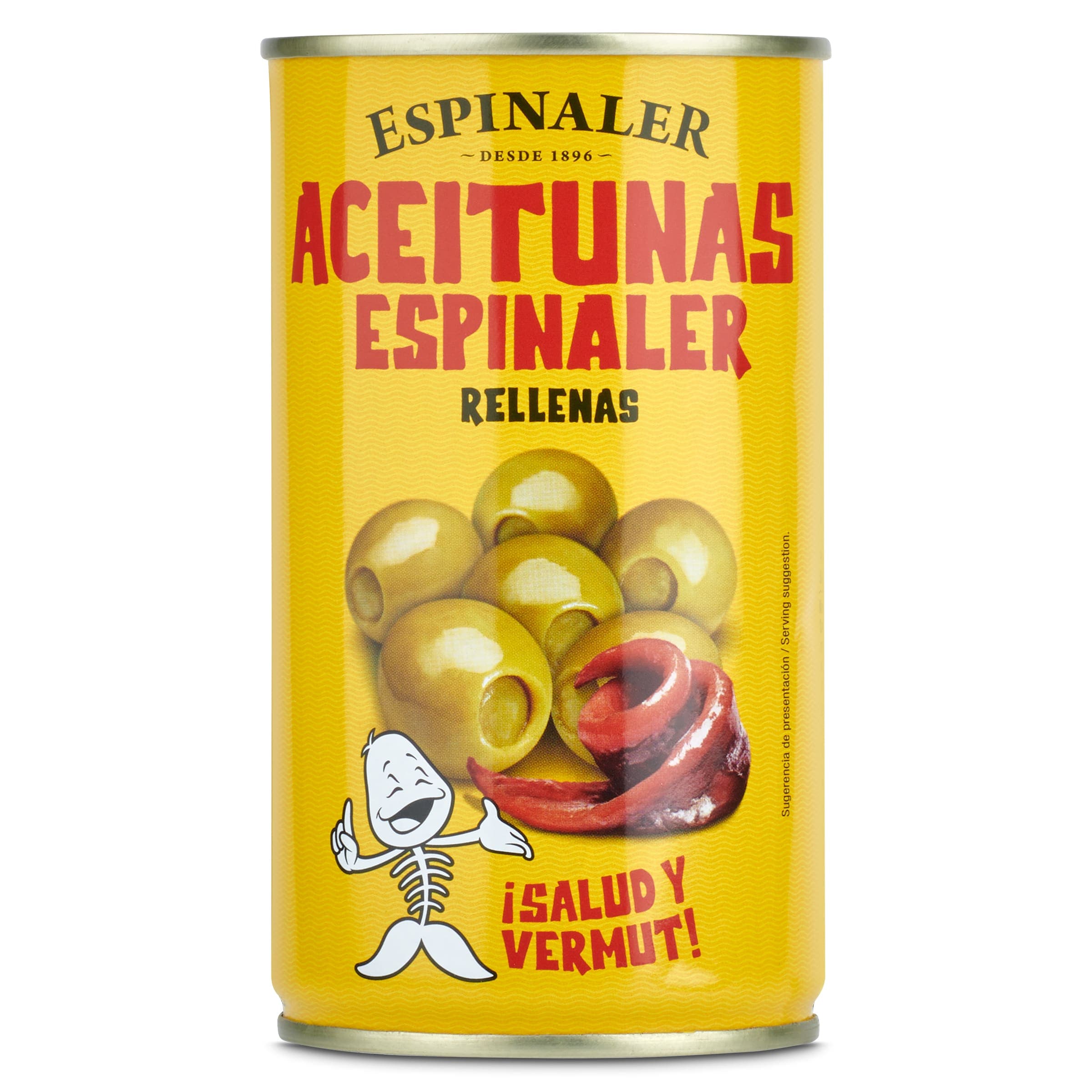 Olivas anchoa Espinaler 350g 150 g