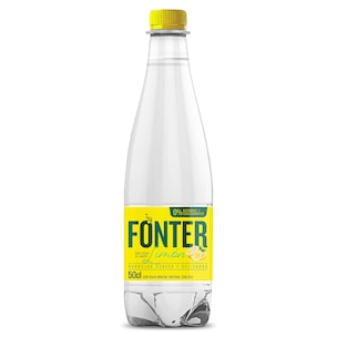 agua con gas sabor limon 500 ml