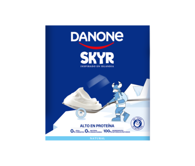 Skyr natural alto en proteínas Danone pack 4 x 100 g-0 Skyr natural alto en proteínas Danone pack 4 x 100 g-0
