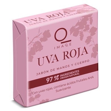 Jabón de manos uva roja Imaqe de Dia pastilla 100 g-0