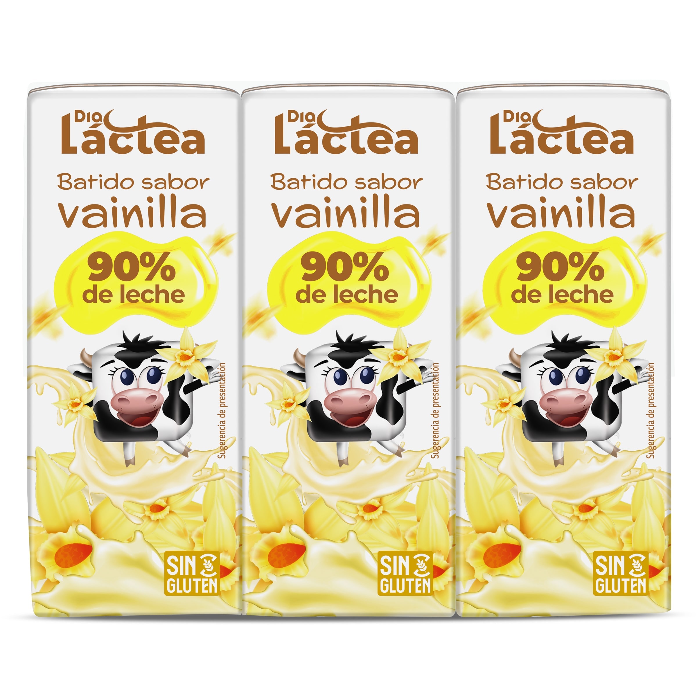 Batido de vainilla Dia Láctea 3 x 200 ml