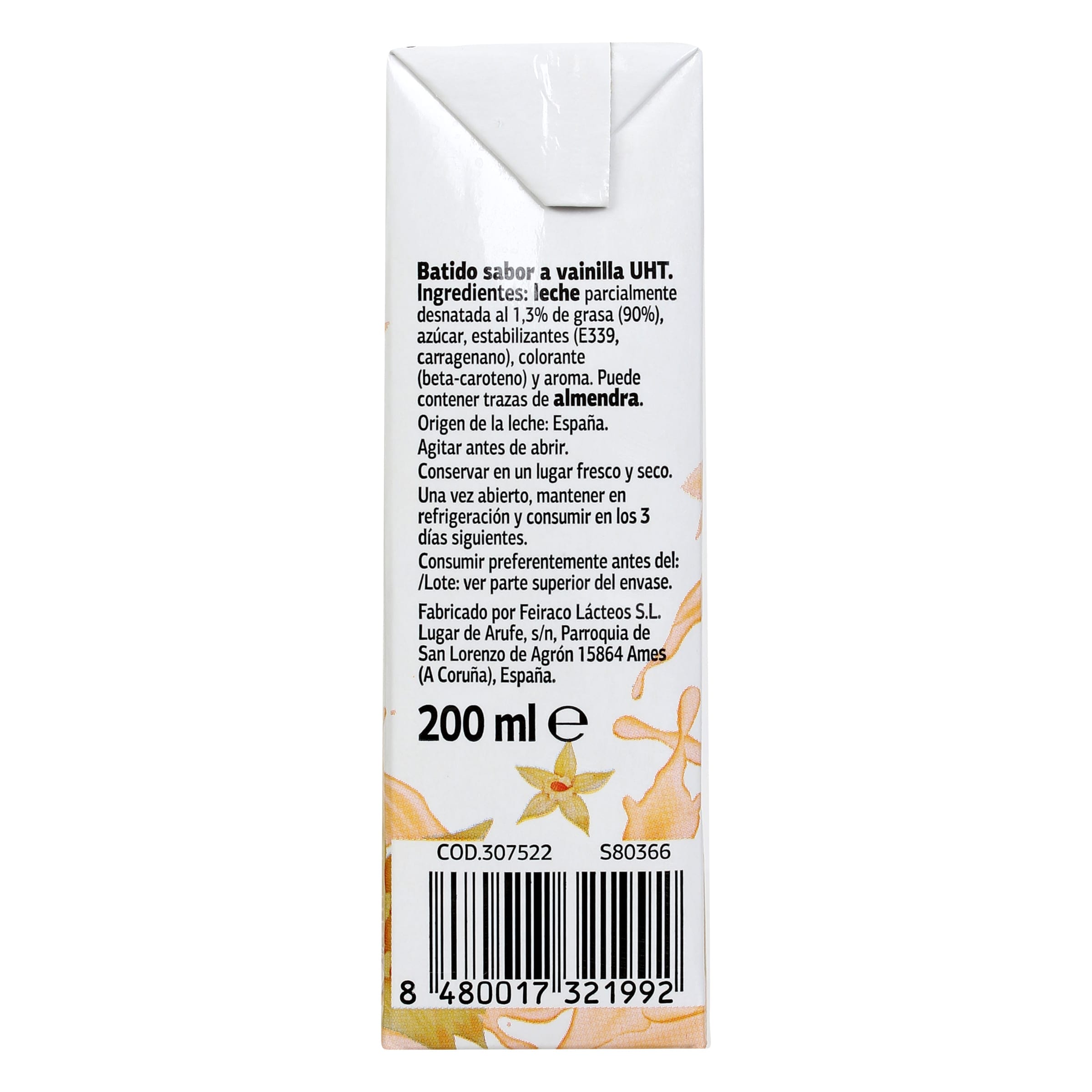Batido de vainilla Dia Láctea 3 x 200 ml