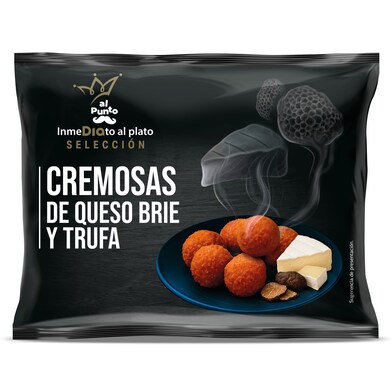 Croquetas de queso brie y trufa Al Punto Dia bolsa 300 g-0 Croquetas de queso brie y trufa Al Punto Dia bolsa 300 g-0