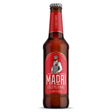 Cerveza excepcional Madri botella 33 cl-0 Cerveza excepcional Madri botella 33 cl-0