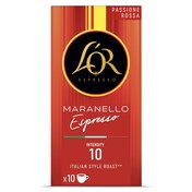 Café en cápsulas espresso maranello L'Or caja 10 unidades