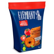 Galletas saladas tomate y hierbas Elephant bolsa 70 g