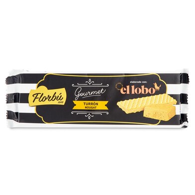 Barquillo relleno de turrón Florbu bolsa 110 g-0