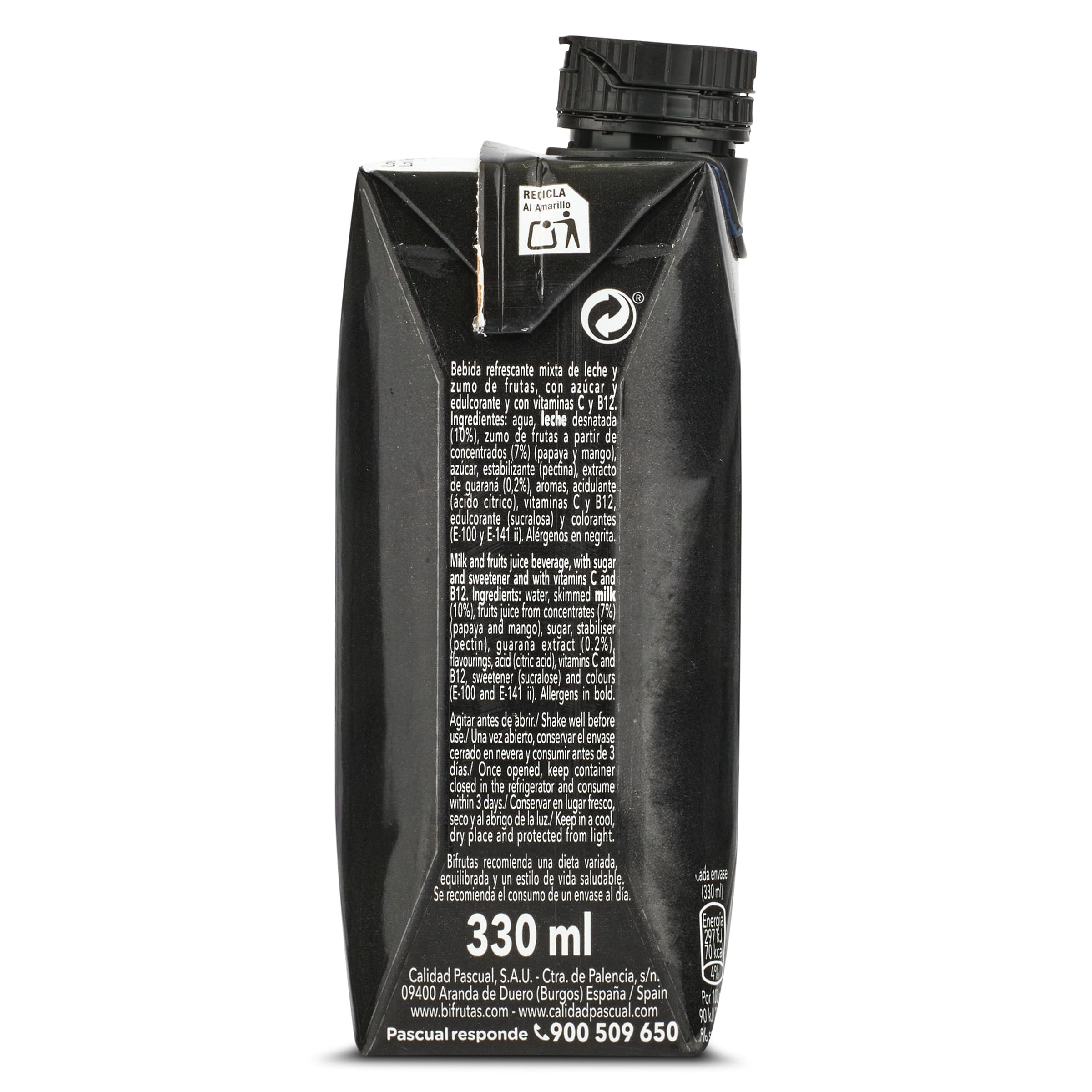 Bifrutas dark Pascual 330 ml