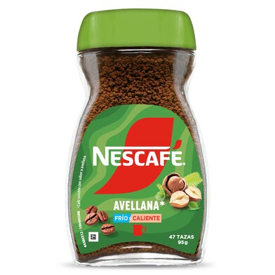 Café soluble sabor avellana Nescafé frasco 95 g-0