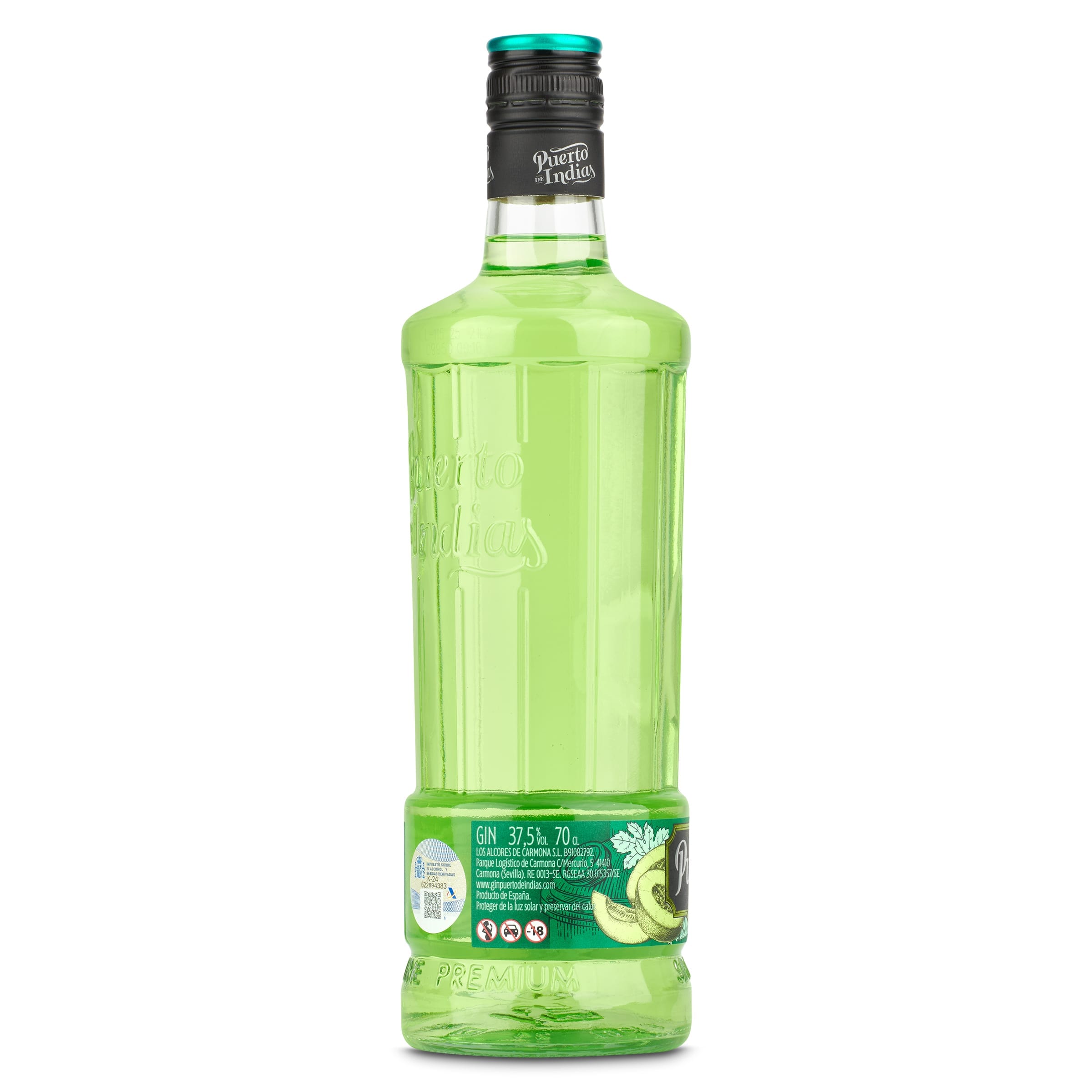 Ginebra sabor melón Puerto de Indias 70 cl