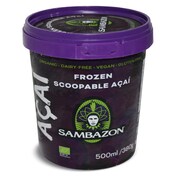 Helado de açai Sambazon tarrina 380 g