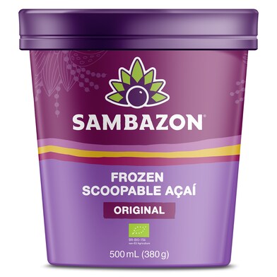 Helado de açai Sambazon tarrina 380 g-0